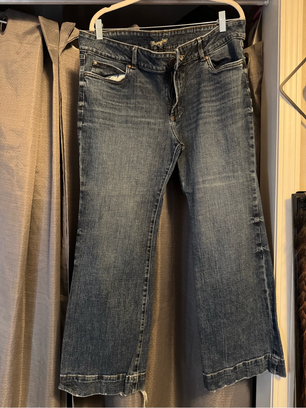 Wrangler Women's Boot Cut Jeans Waist 15 x 30 in Blue